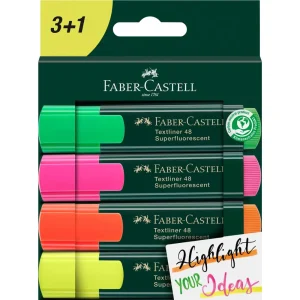 Marcatore Faber-Castell 48 3+1 AWK
