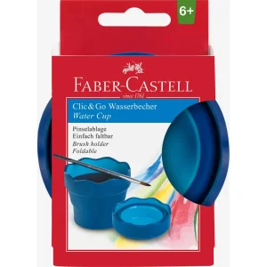 Glass FABER-CASTELL CLICK&GO blue