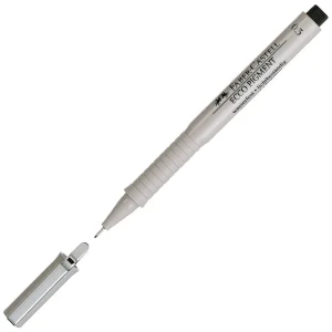 Pennarello Faber-Castell Ecco Pigm. 0.3 nero