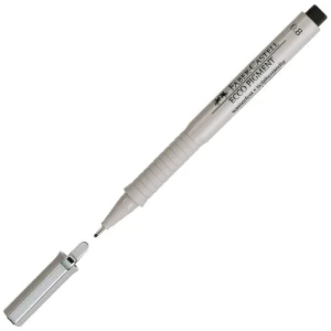 Pennarello Faber-Castell Ecco Pigm. 0.8 nero