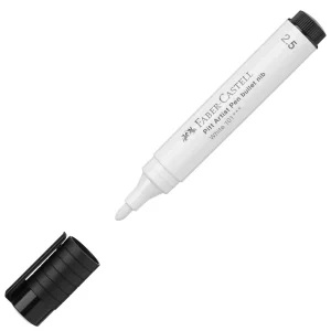 Pennarello Faber-Castell Pitt 101 bianco