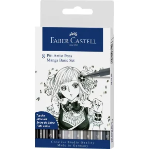 Pennarelli Faber-Castell Pitt Manga B 8/1
