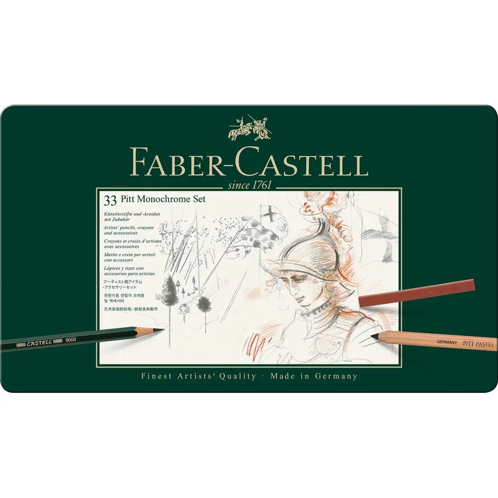 Matite colorate Faber-Castell Pitt Monoch. 33/1