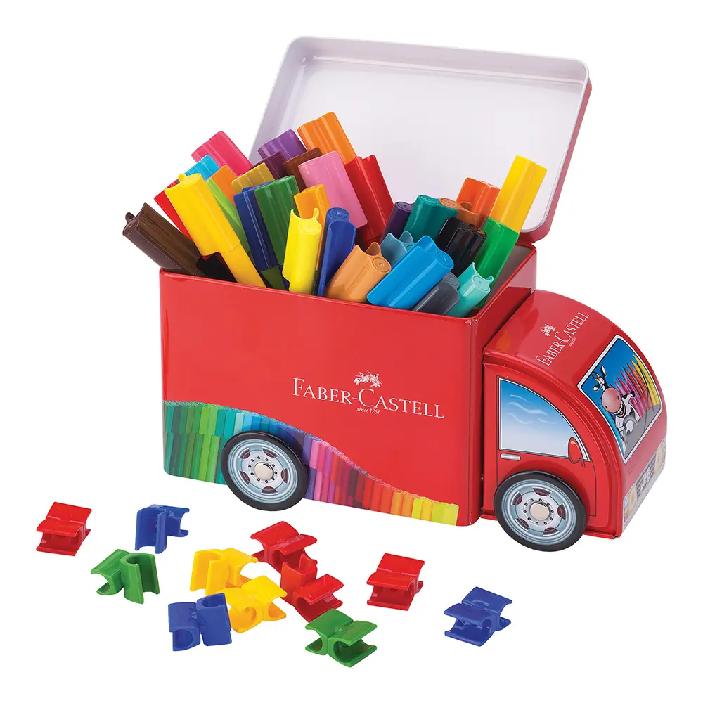Felt-tip pens Faber-Castell in Truck