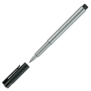 Pennarello Faber-Castell Pitt argento