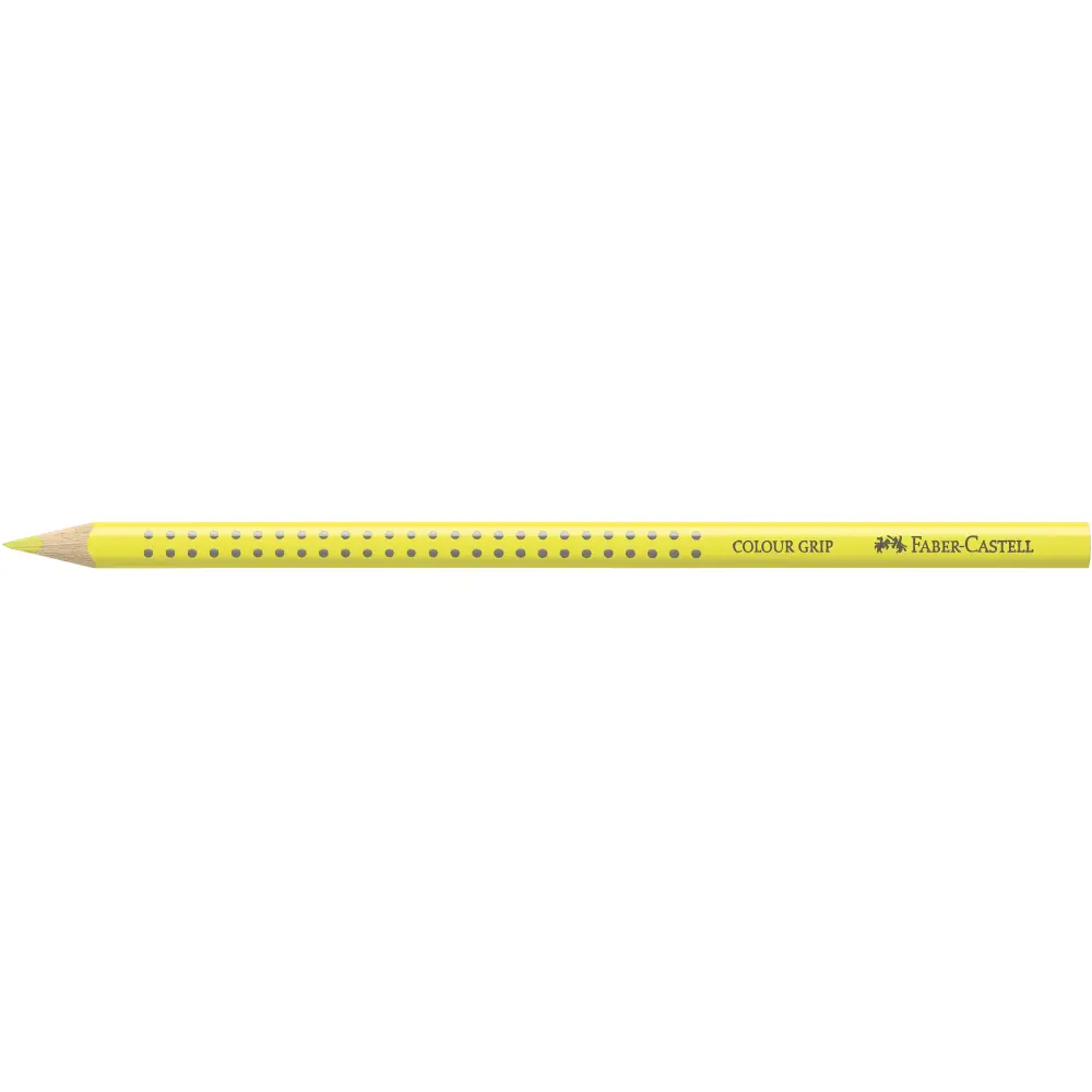 Matita colorata FABER-CASTELL, grip limone