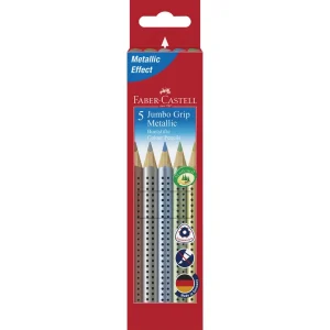 Matita colorata FABER-CASTELL, grip J metallico 5/1
