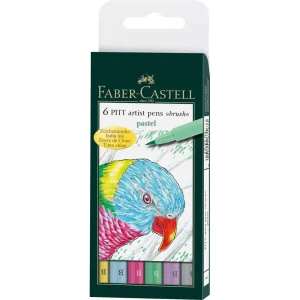 Pennarelli Faber-Castell Pitt B Pastel 6X