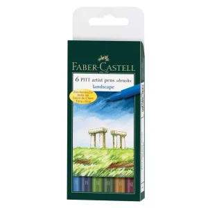 Pennarelli Faber-Castell Pitt B Land 6X