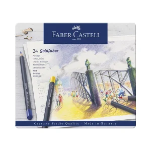 Coloured pencils Faber-Castell Goldfaber Per.24/1
