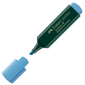 Marcatore fluorescente Faber-Castell 48 blu
