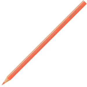 Matita colorata FABER-CASTELL, grip arancione neon