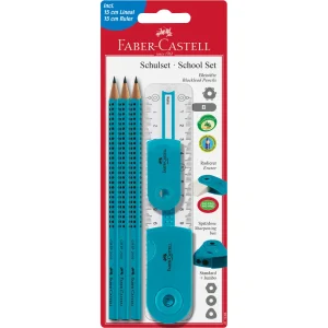 Matita FABER-CASTELL, grip 3/1 turchese