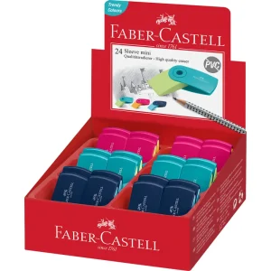 Eraser FABER-CASTELL, sleeve mini trend