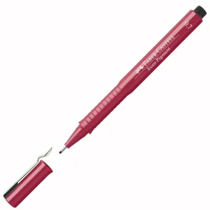 Pennarello Faber-Castell Ecco Pigm.0,7 rosso