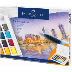 Matite colorate Faber-Castell a base d’acqua 36/1 Creative Studio