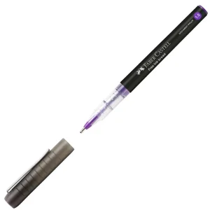 Penna roller Faber-Castell free ink Broad viola AWK