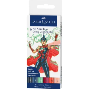 Pennarelli Faber-Castell Pitt Comic 6/1