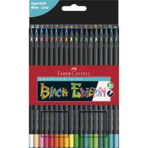 Matite colorate FABER-CASTELL, nera 36/1