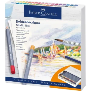Coloured pencils Faber-Castell Goldf.aqua Studio box AWK