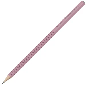 Matita in grafite Faber-Castell con presa comfort rosa AWK
