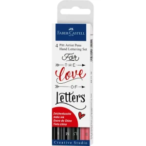 Pennarelli Faber-Castell Pitt Lettering love 4/1