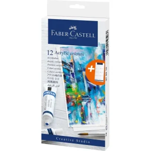Coloured pencils Faber-Castell Acrylic 12/1