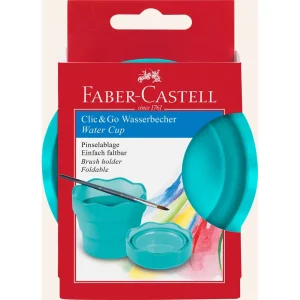 Pot Faber-Castell Click&go turquoise