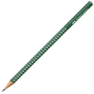 Matita in grafite Faber-Castell sparkle verde AWK