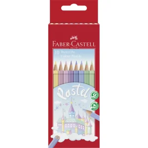 Matite colorate Faber-Castell hex pastel 10/1