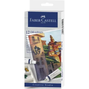 Matite colorate Faber-Castell Olio in tubo 12/1 9ML