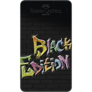 Matite colorate Faber-Castell Black edition 12/1 in metallo