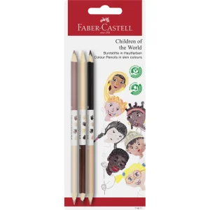 Matite colorate Faber-Castell bambini del mondo 3/1