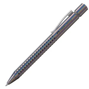 Penna a sfera Faber-Castell grip Glam silver AWK