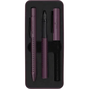 Set regalo Faber-Castell Fp/bp edition berry AWK