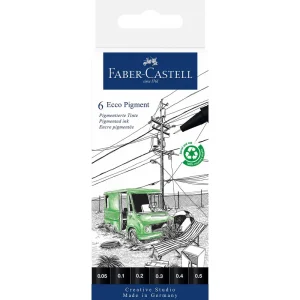 Pennarello Faber-Castell ecco pigment 6/1 AWK