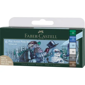 Pennarelli Faber-Castell Pitt Winterlude 6/1
