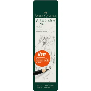 Matita in grafite Faber-Castell Pitt G mat 6/1