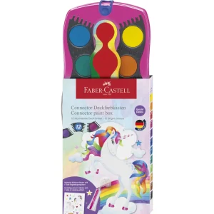 Matite colorate a base d’acqua Faber-Castell connect Unicorn 12 AWK