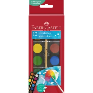 Matite colorate a base d’acqua Faber-Castell 12/1