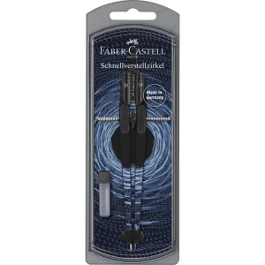 Compasso da disegno Faber-Castell Shiny Twist