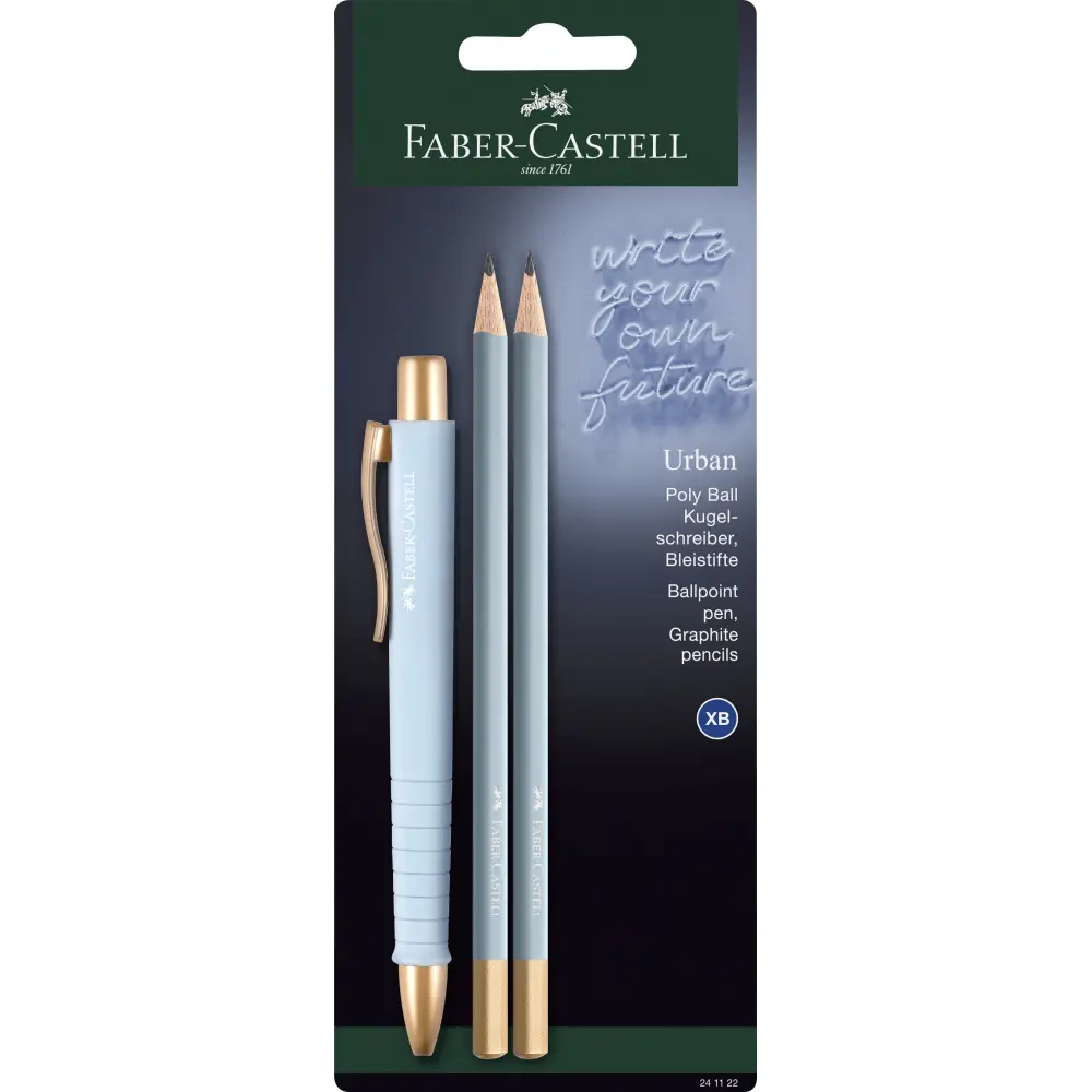 Set Faber-Castell ballpoint pen Polly ball + pencil 272600