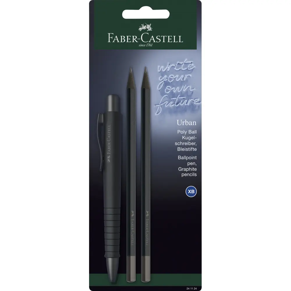 Set Faber-Castell ballpoint pen Polly ball + pencil 272602