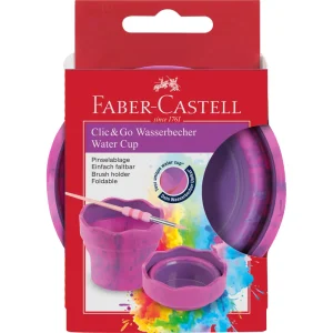 Mug Faber-Castell Click&go pink Marble