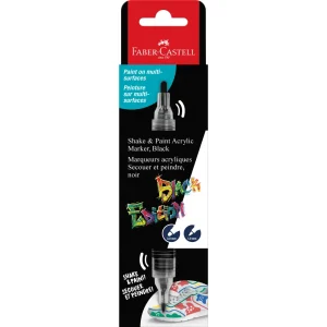 Marcatore Faber-Castell Acryl nero BC