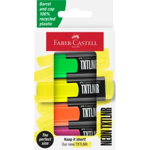 Marcatore Faber-Castell Txtlnr neon 4/1