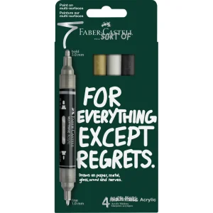 Marcatore Faber-Castell Acryl Multi classico 4/1