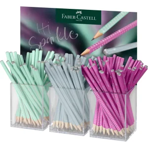 Graphite pencil Faber-Castell sparkle 3X48 Aurora