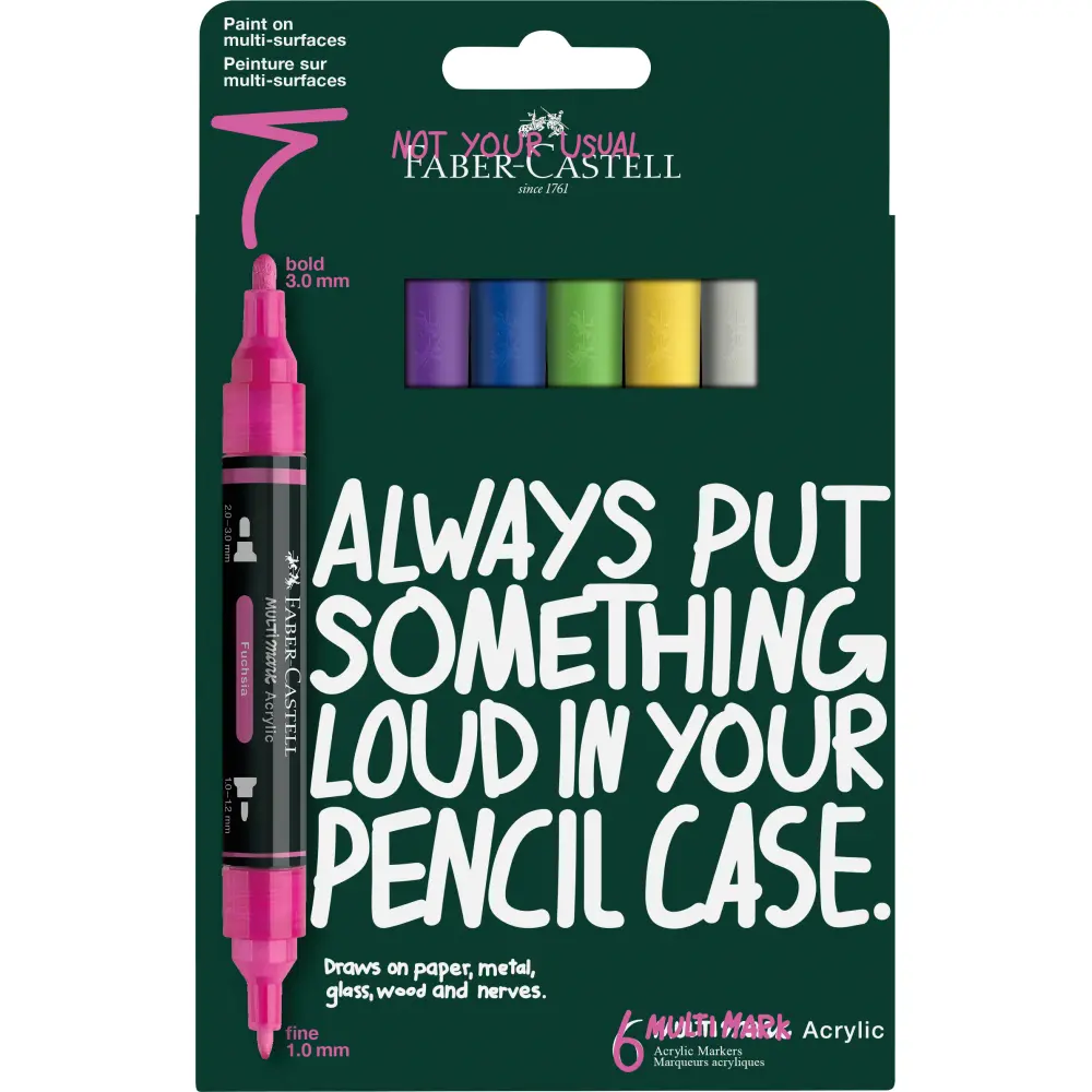 Marcatore Faber-Castell Acryl Multi SP Vivace 6/1