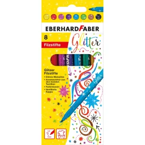 Glitter felt-tip pen Efa 8/1